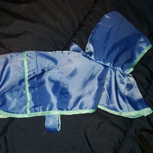 Blue Martha Stewart Doggy Rain Coat